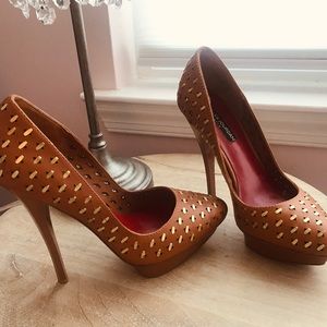 Charles Jourdan Paris platform heels
